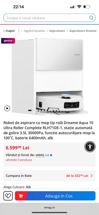 Aspiratoare Roborock sigilate!!