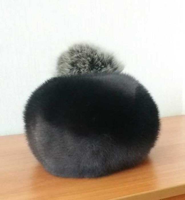 Берет норковый новый