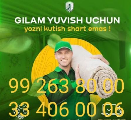 Gilam yuvish/Стирка ковров Mebel yuvish Parda korpa va adyollar yuvish