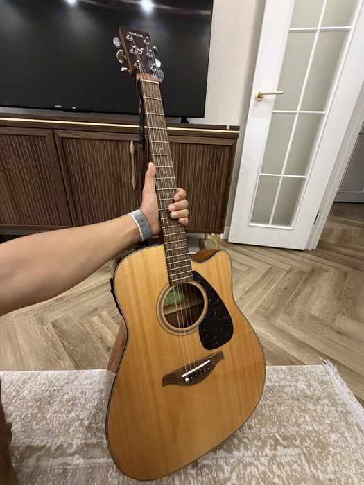 Yamaha fgx800c с подключением
