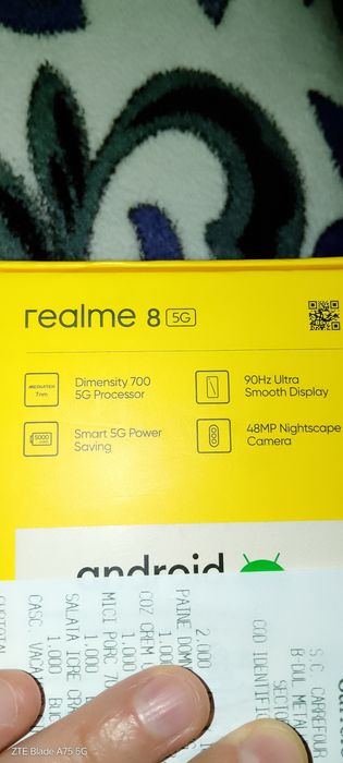 Realme 8 5G supersonic black dual sim