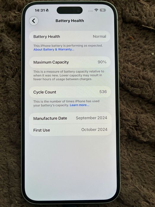 Iphone 16 plus 128 GB