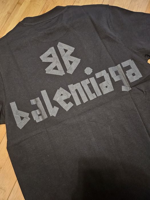 Tricou Balenciaga Negru Nou S-XXL