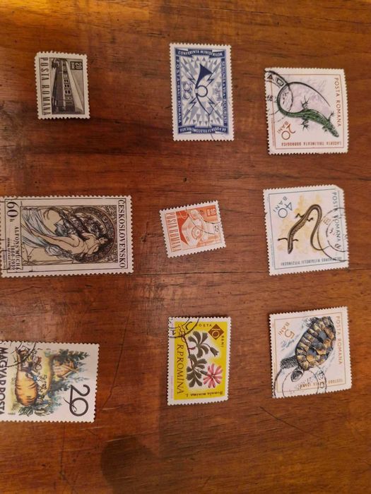 timbre vechi in clasor