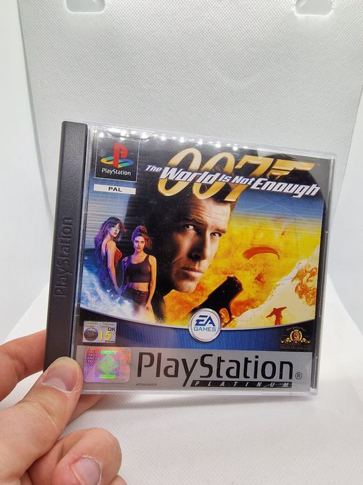 007 The World is not enough PS1 Platinum