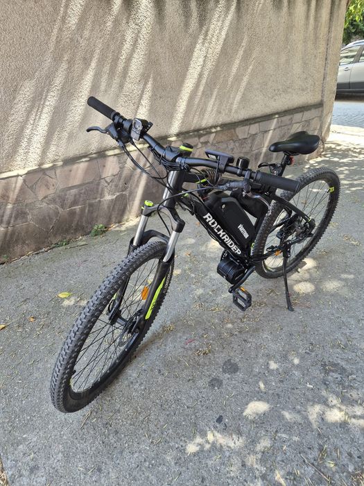 Електрически велосипед Rockrider ST530 с нов комплект TSDZ8 + 16Ah батерия