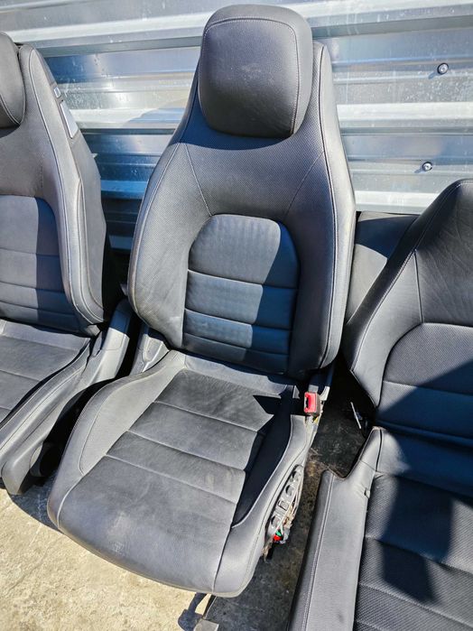 Кожен салон Mercedes Е Coupe W207 AMG надуване масаж подгрев Н378