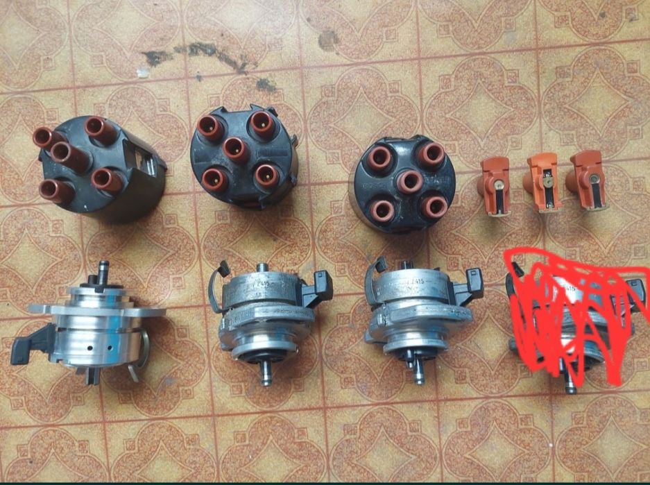 Оригинальные Трамблёры, крышки, бегунки. Гольф 3 1.6 ABU, венто