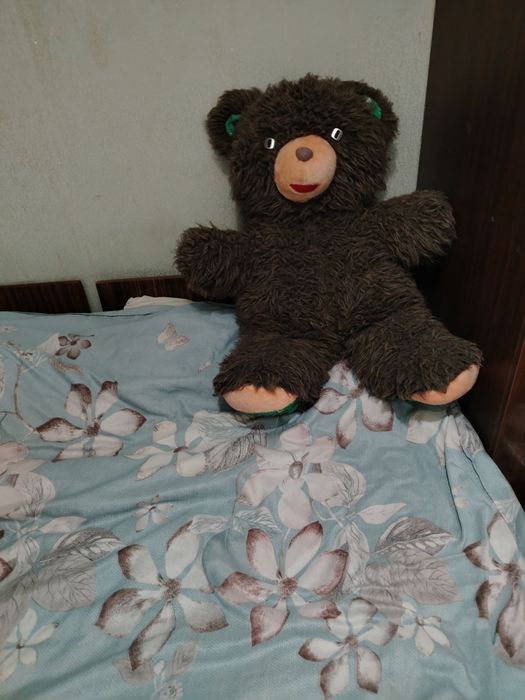 Кукла рюкзачок в хорошем состоянии и мишка рюкзачок и другие мягкие