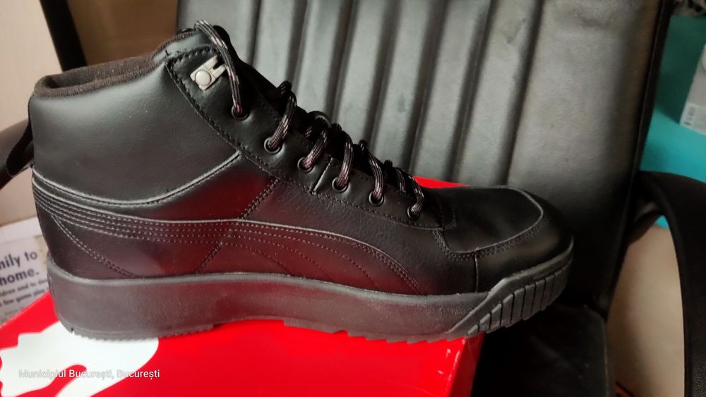 Puma SB puretex full black marimea 48.5 piele
