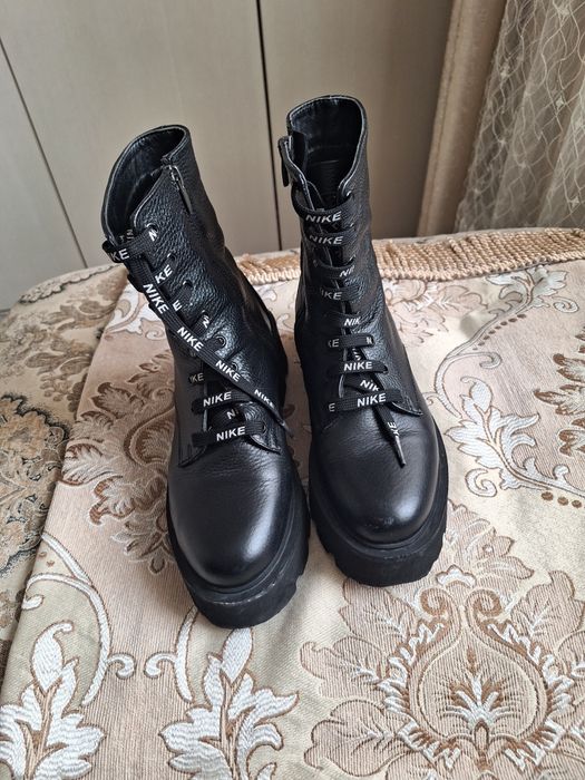 Ботинки 37 размер кожа