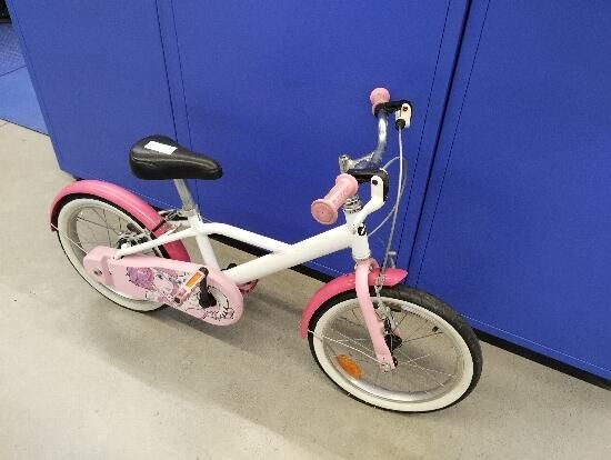 Bicicleta 16" DoctoGirl - produs resigilat - (SecondHand) Decathlon