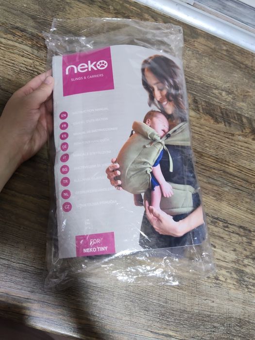 НОВА  NEKO Раница - слинг за бебеносене