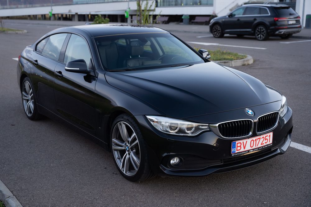 BMW Seria 4 F36 B47 Gran Coupe RAR Efectuat Xenon Piele Incalzire Camera Automat R19