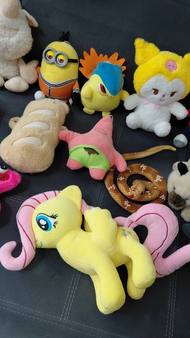 Игрушки пакетом.