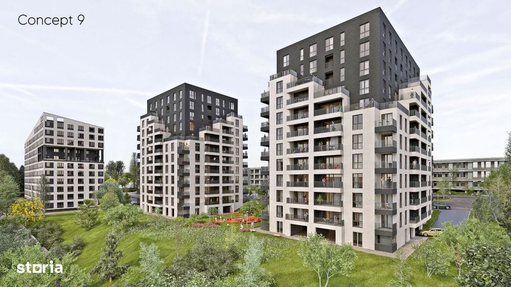 Apartament 3 camere - CONCEPT 9 ETAPA II - Direct de la dezvoltator