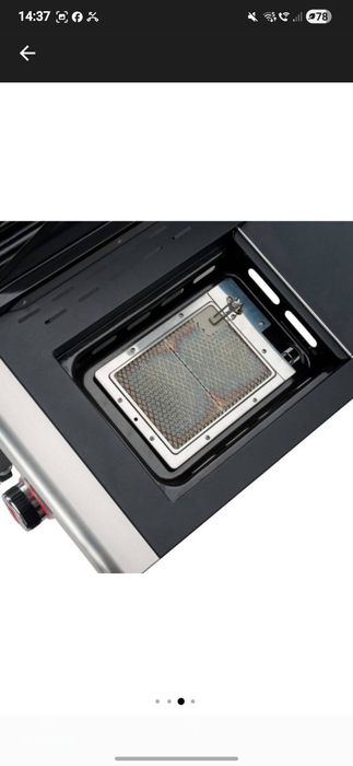 Gratar Triton 3.1 MAXX arzatoare de 3.5 kw fiecare,arzator lateral de