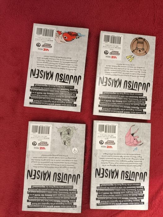 Manga Jujutsu Kaisen 8 10 11 12