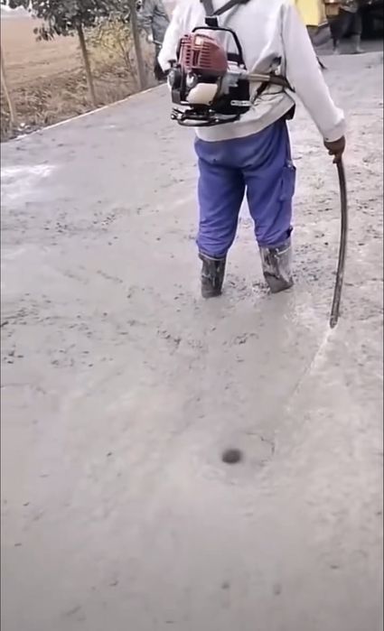 Ryukzakli beton vibrator | Benzinli vibrator