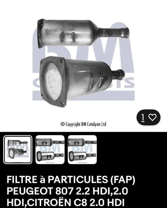Filtru de particule