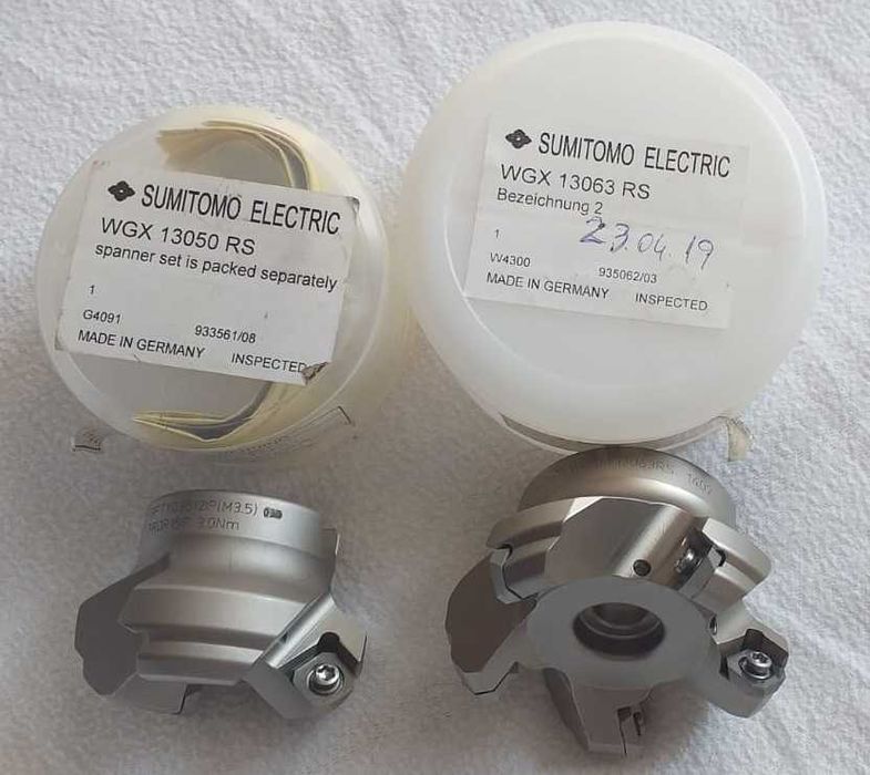 Cap de frezare indexabil SUMITOMO cu insertii placute carbura freza