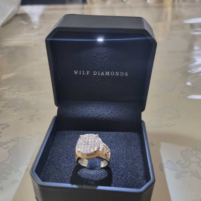 Inel aur 18ct cu diamante naturale