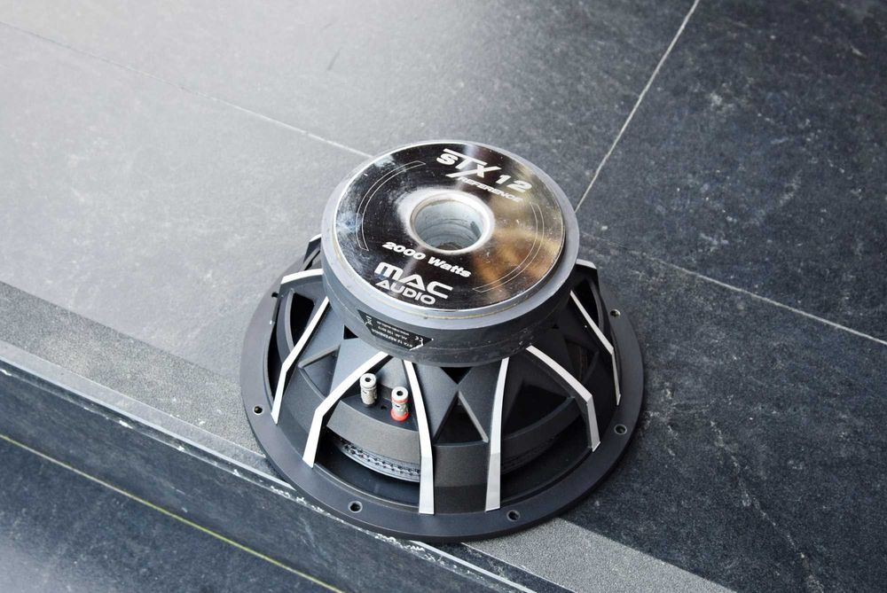 Difuzor bas Mac Audio STX 12 Reference, 2000 W subwoofer pasiv