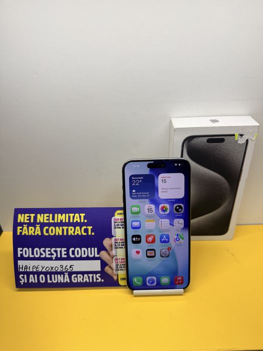 Iphone 15 pro max 256 gb natural titanium
