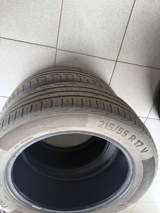 Продам комплект шин R17/215/55 Continental