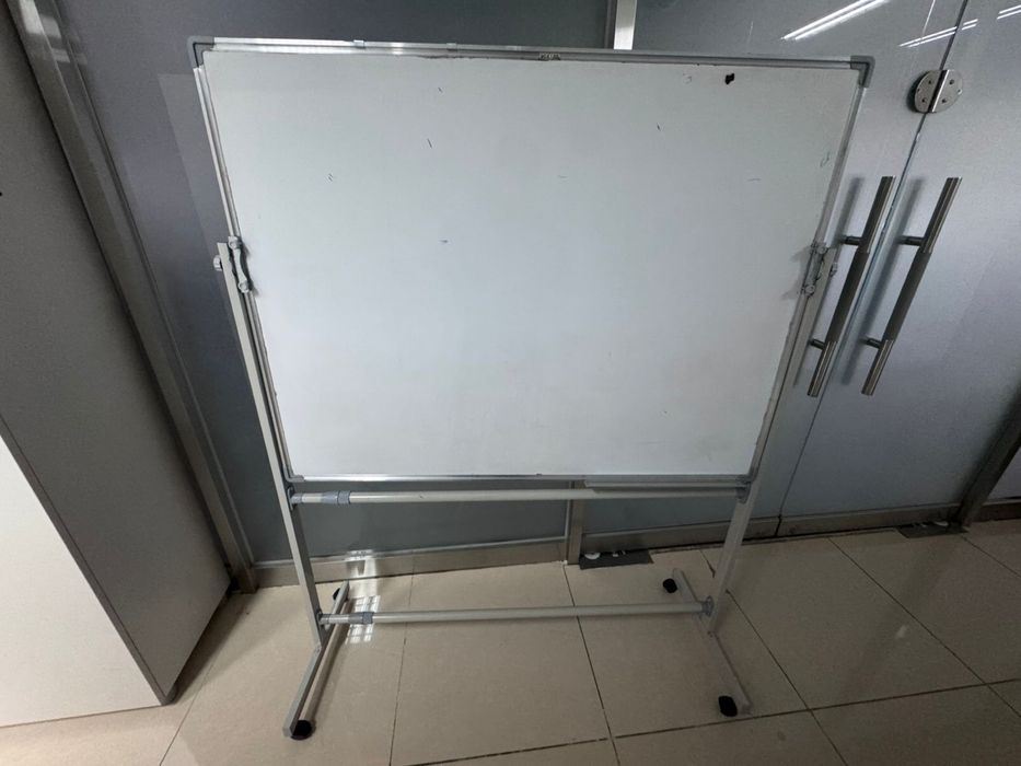 Маркерная доска двухсторонняя