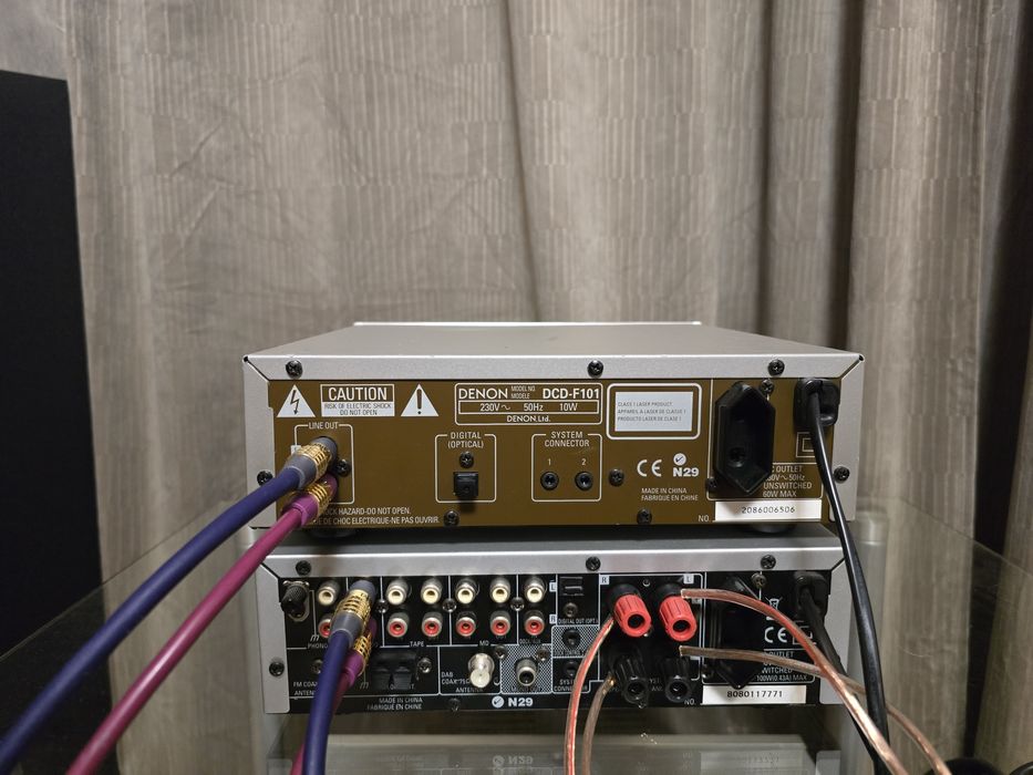 Amplificator Denon DRA-F102 + CD Player CDC-F101