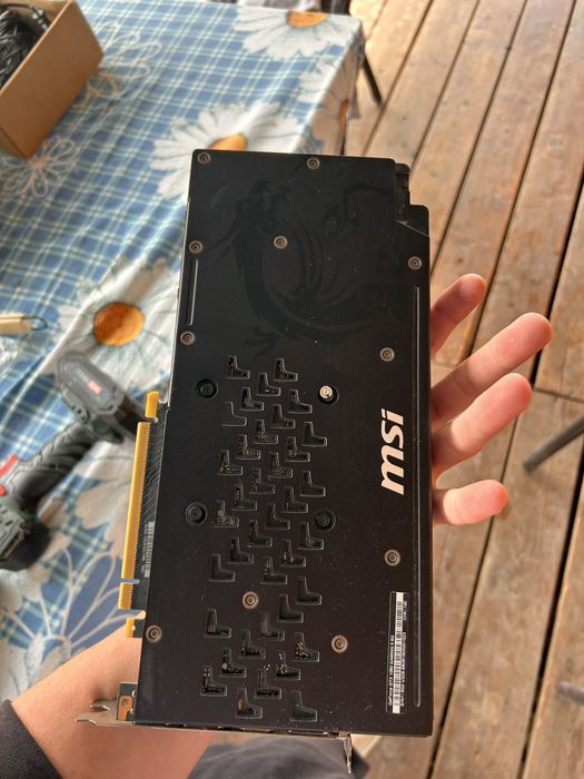 Продам видеокарту MSI GTX 1060 6GB