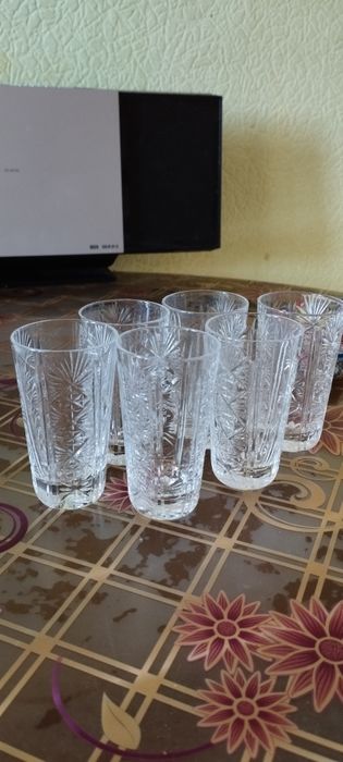 Стопки,рюмки хрусталь СССР.Бокалы.Стаканы.