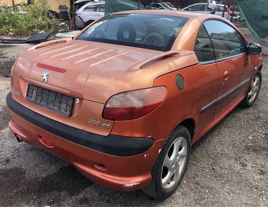 Peugeot 206 cc 1.6 i на части