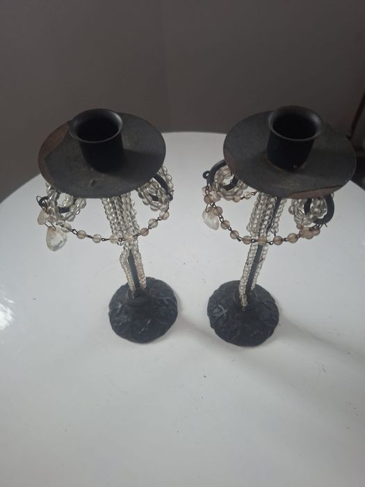 Set sfeșnic lumanari