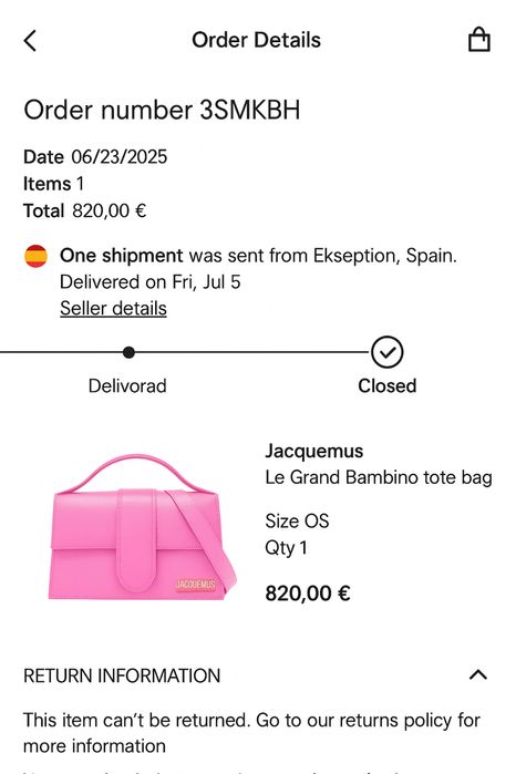 НОВА Jacquemus Le Grand Bambino tote bag