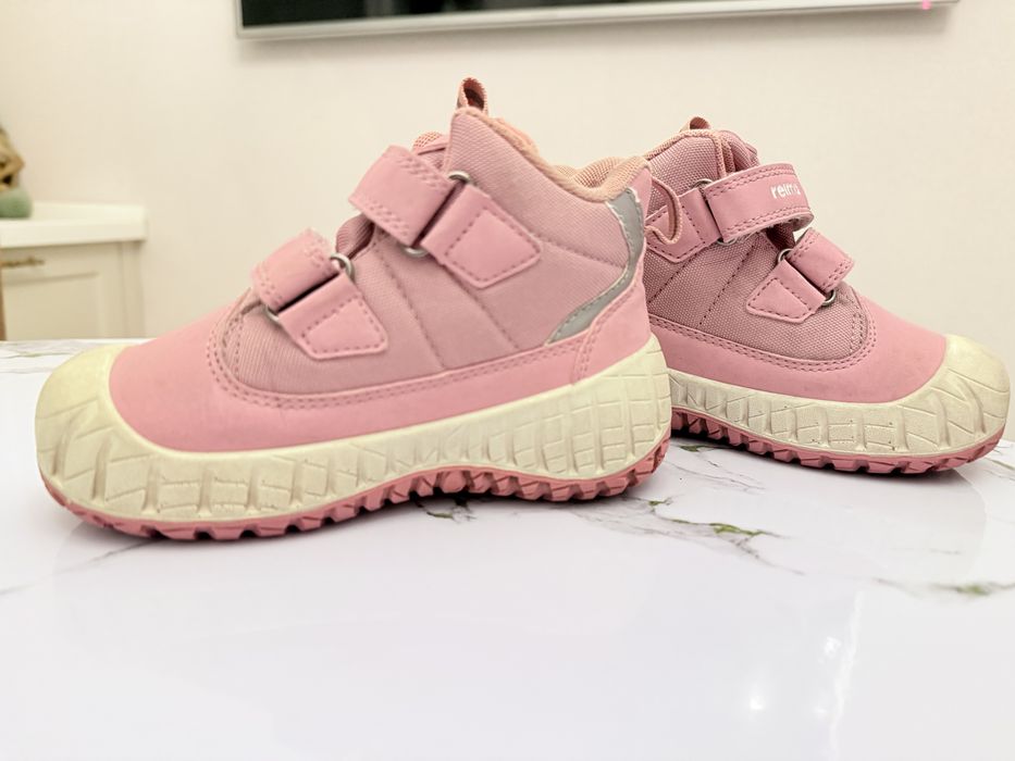 Reima ботинки/самоги детские розовые для девочки