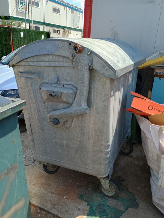 Container metalic gunoi