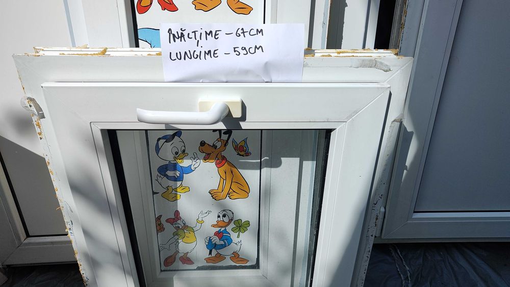 Fereastră Termopan PVC Albă