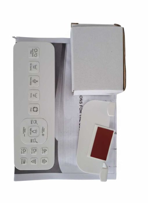 Vas WC SMART - capac automat, masaj, incalzire, led NEGRU/ALB