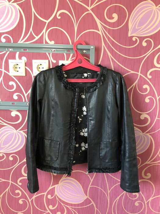 Куртка кожаная Maxmara