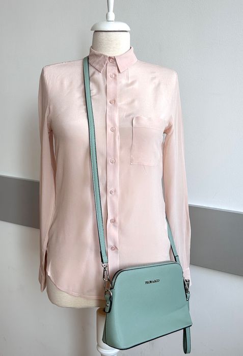 Нежна копринена риза Gina Tricot 100% silk