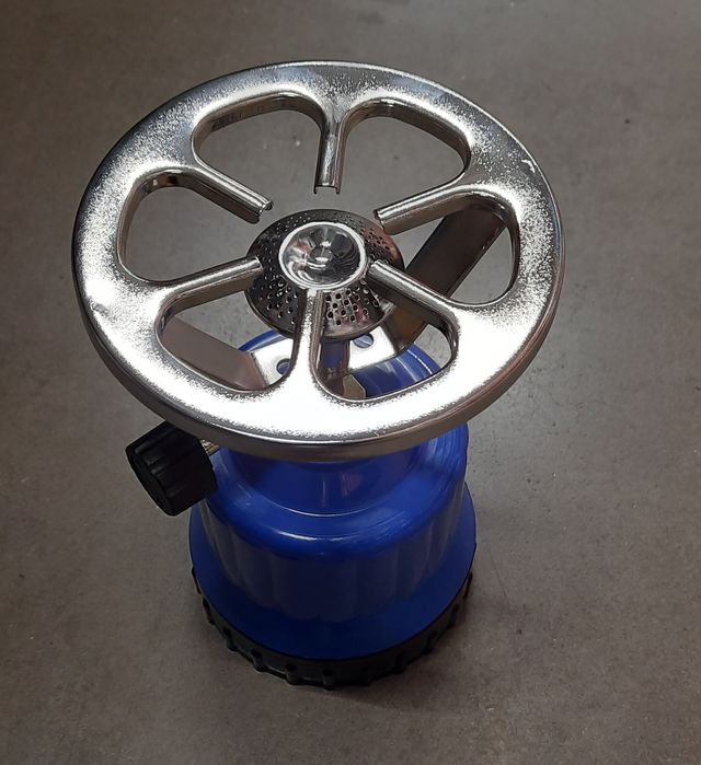 Aragaz de voiaj cu suport, din plastic dur, Nou!