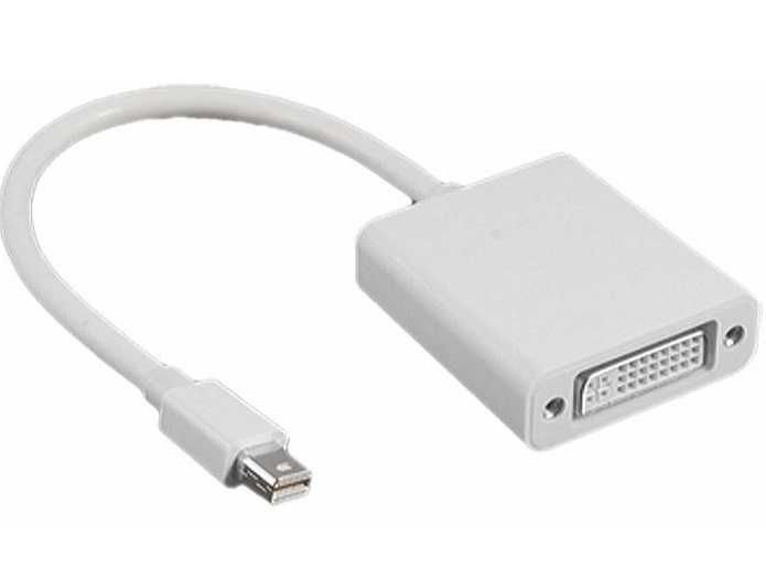 Переходник: mini displayport DP- DVI/USB-VGA адаптер питания Macbook