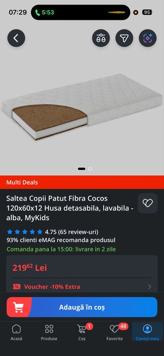 Patut de copii 0-3 ani