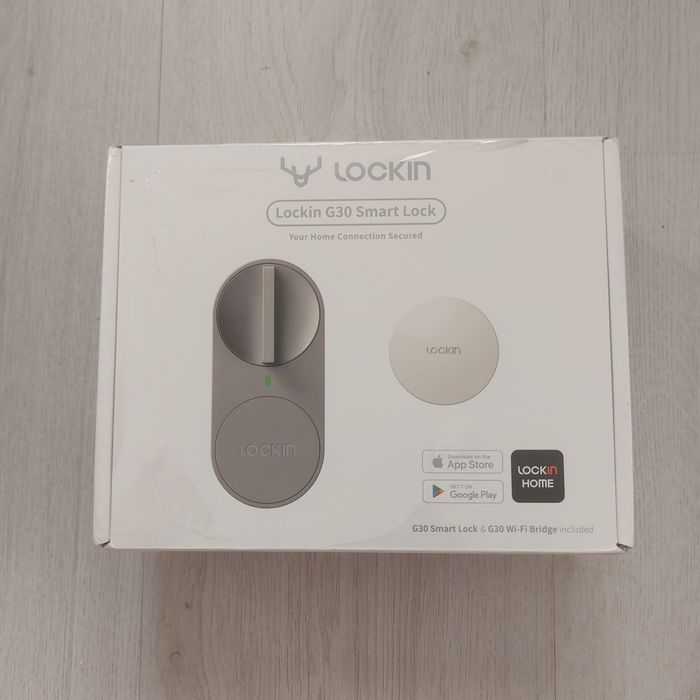 ФАБРИЧНО ЗАПЕЧАТАНА Смарт брава Lockin G30 Smart Lock + Wi-Fi Bridge (Модел Y1)
