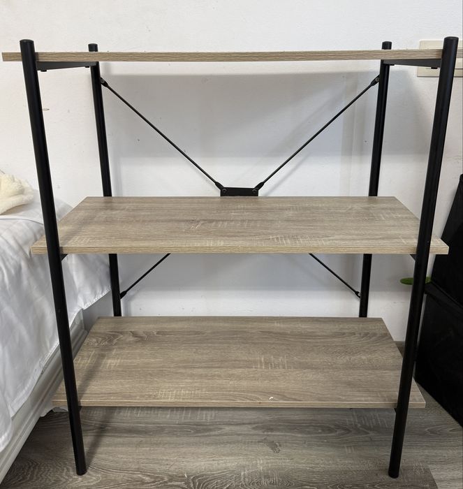 Vand etajera Vandborg cu 3 rafturi