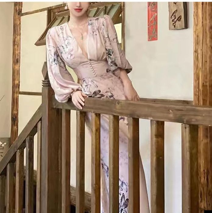 Красивое вечернее платье