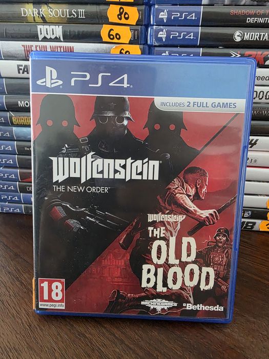 Wolfenstein The Oreder/The zold Blood - ps4/5