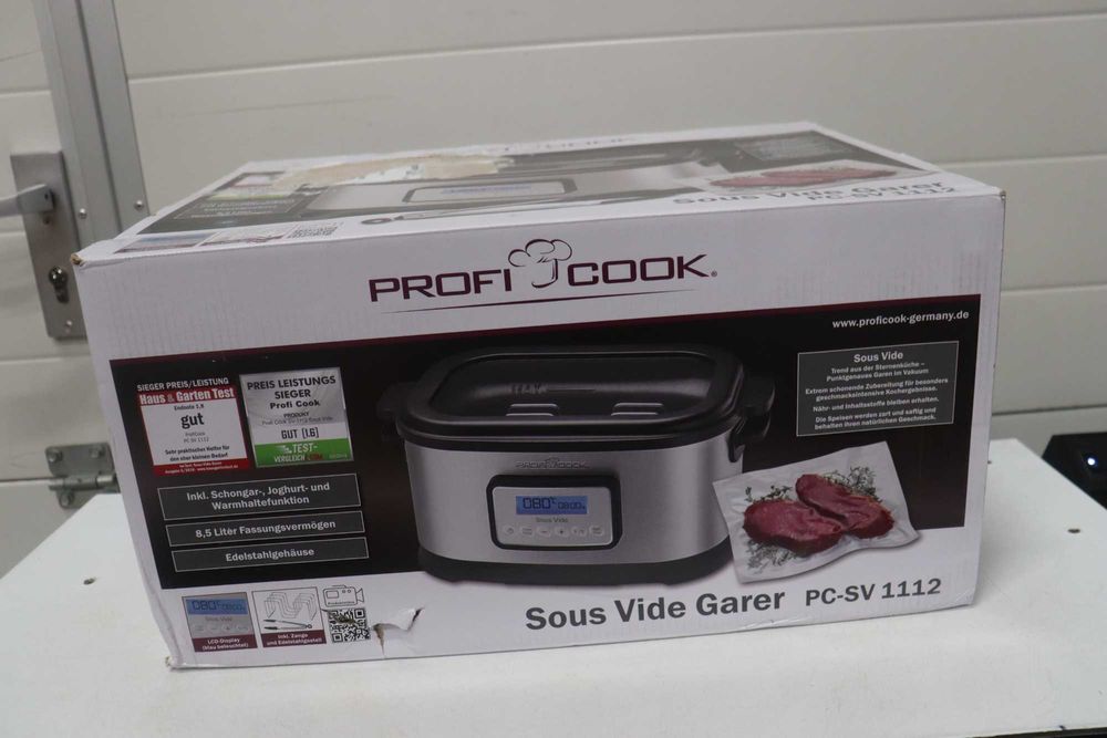 Су Вид Sous Vide ProfiCook PC-SV 1126, 8,5л, таймер 72ч, мултикукър